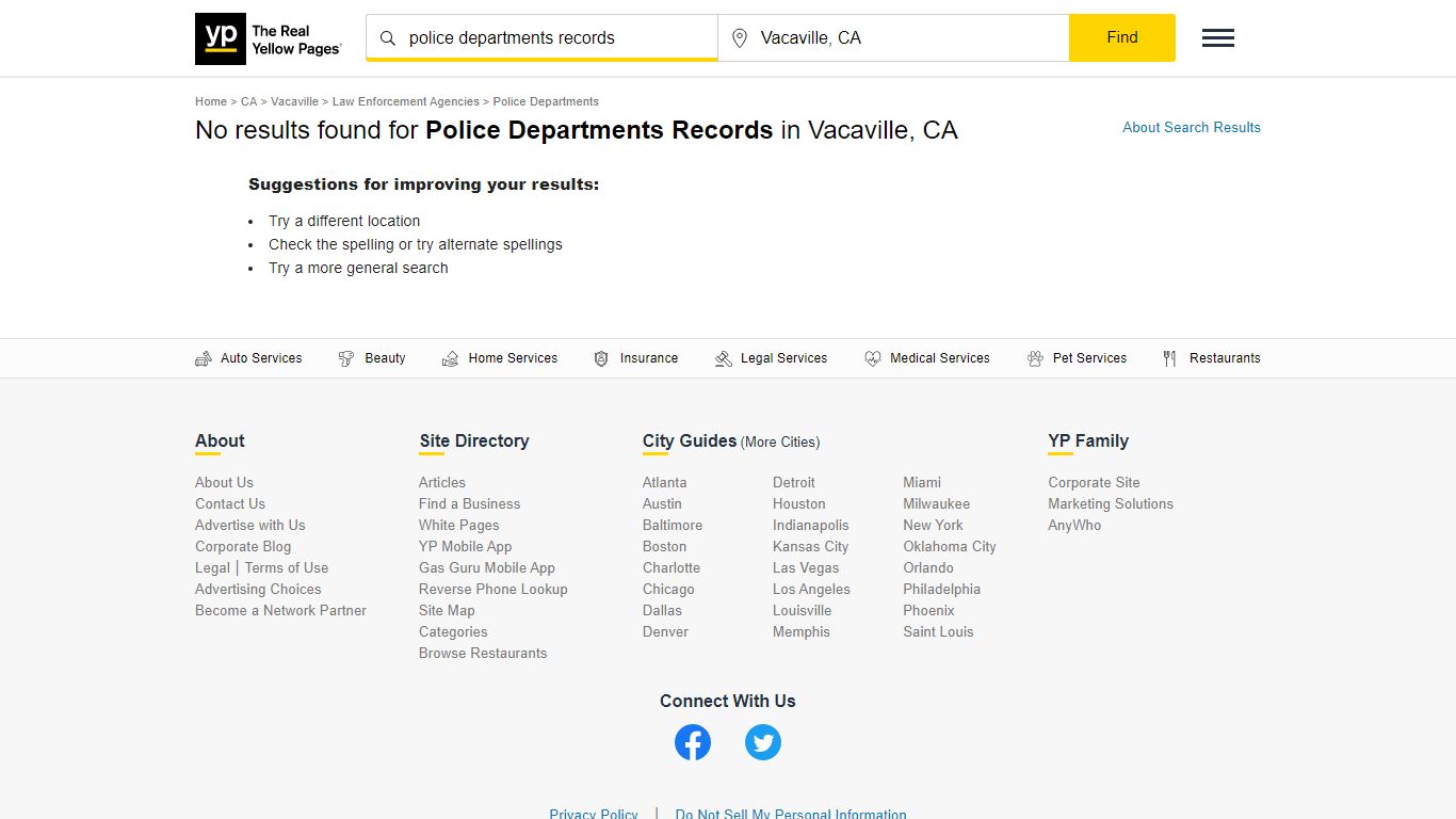 Police Departments Records in Vacaville, CA - yellowpages.com